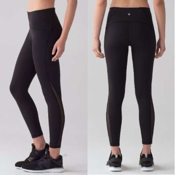 LULULEMON Train Times HR Tight 25" inseam legging high waist black run train 12 - Picture 6 of 16